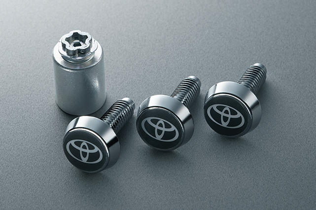 ロックボルト ナンバープレート用 トヨタカローラ札幌