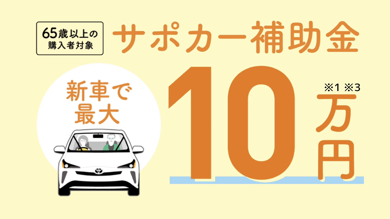 サポカー補助金 トヨタカローラ札幌 サポカー補助金 トヨタカローラ札幌