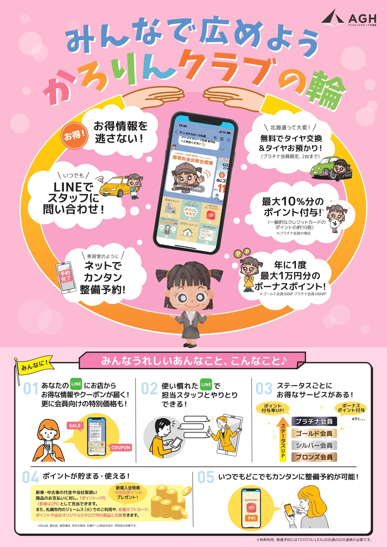 無修正 あうろり かろりんクラブ | トヨタカローラ札幌