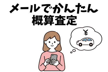 お問い合わせ.メールでかんたん概算査定