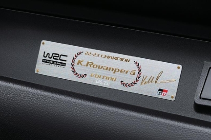 WRC優勝記念バッジ（助手席）