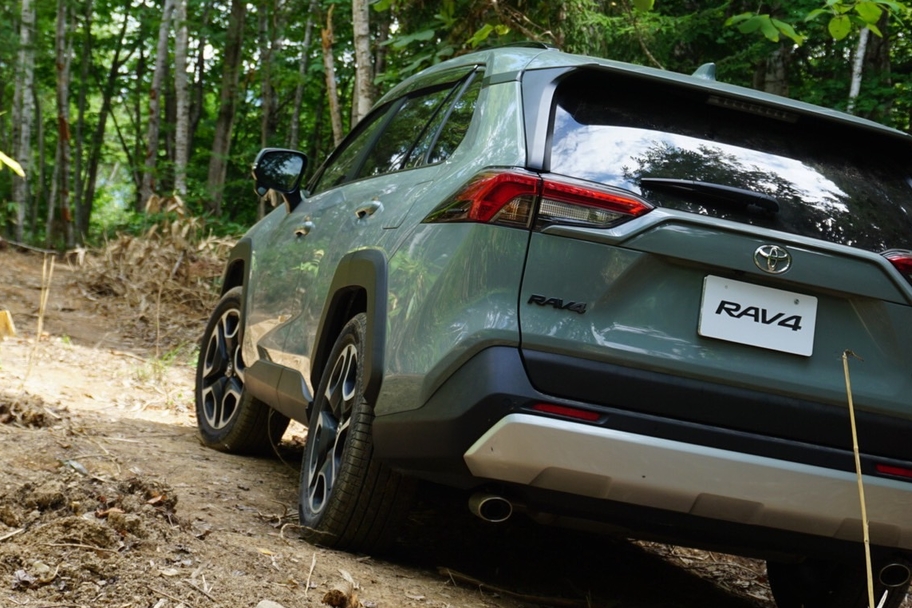 RAV4 林道走行