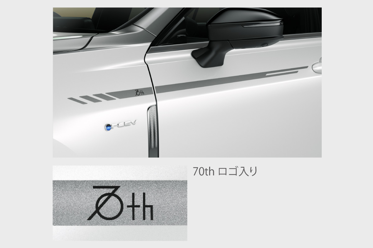 サイドデカール（特別仕様車用）［メーカーオプション］