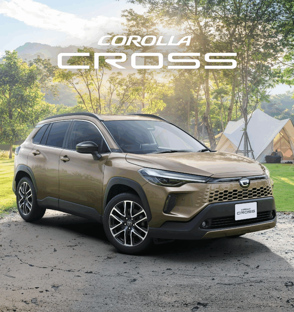 トヨタ 新型カローラクロス ミニカー カラーサンプル クリア