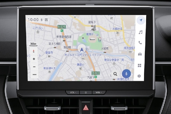 10.5インチディスプレイオーディオ（コネクティッドナビ対応）Plus［GR SPORT、Zに標準装備