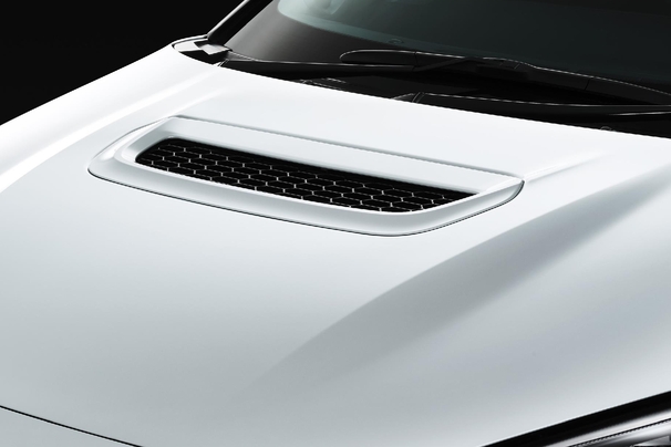 Aero performance package　ダクト付アルミフード　