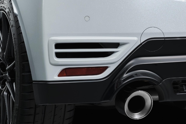 Aero performance package　リヤバンパーダクト　