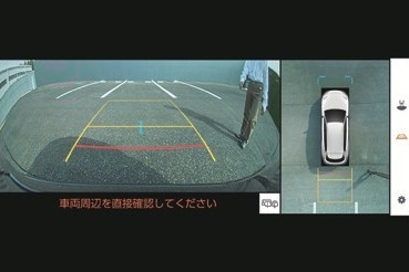 パノラミックビューモニター（床下透過表示機能付）