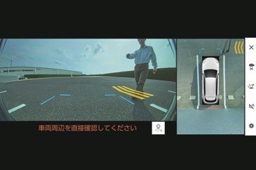 パノラミックビューモニター（床下透過表示機能付）