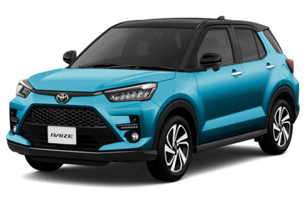 ブラックマイカメタリック〈X07〉×
ターコイズブルーマイカメタリック〈B86〉［XH6］フロントサイド