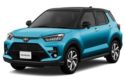 ブラックマイカメタリック〈X07〉×
ターコイズブルーマイカメタリック〈B86〉［XH6］フロントサイド