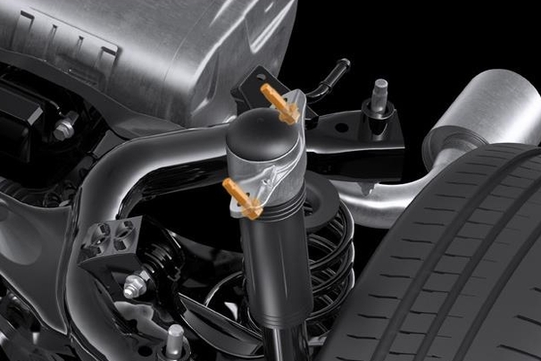 締結剛性向上ボルトによるシャシー剛性向上