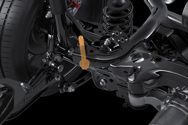 締結剛性向上ボルトによるシャシー剛性向上