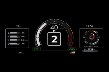 【GRヤリス】マルチインフォメーションディスプレイ