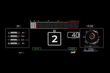 【GRヤリス】マルチインフォメーションディスプレイ
