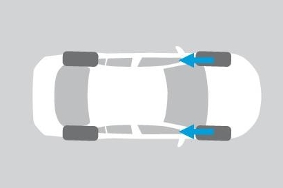 E-Four（電気式4WDシステム）［E-Four車に標準装備］