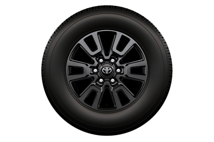 265/65R18タイヤ&18×7 1/2Jアルミホイール（ダークグレーメタリック/センターオーナメント付）