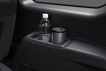 サードシートサイドトリムポケット＆ボトルホルダー（左右各2本）