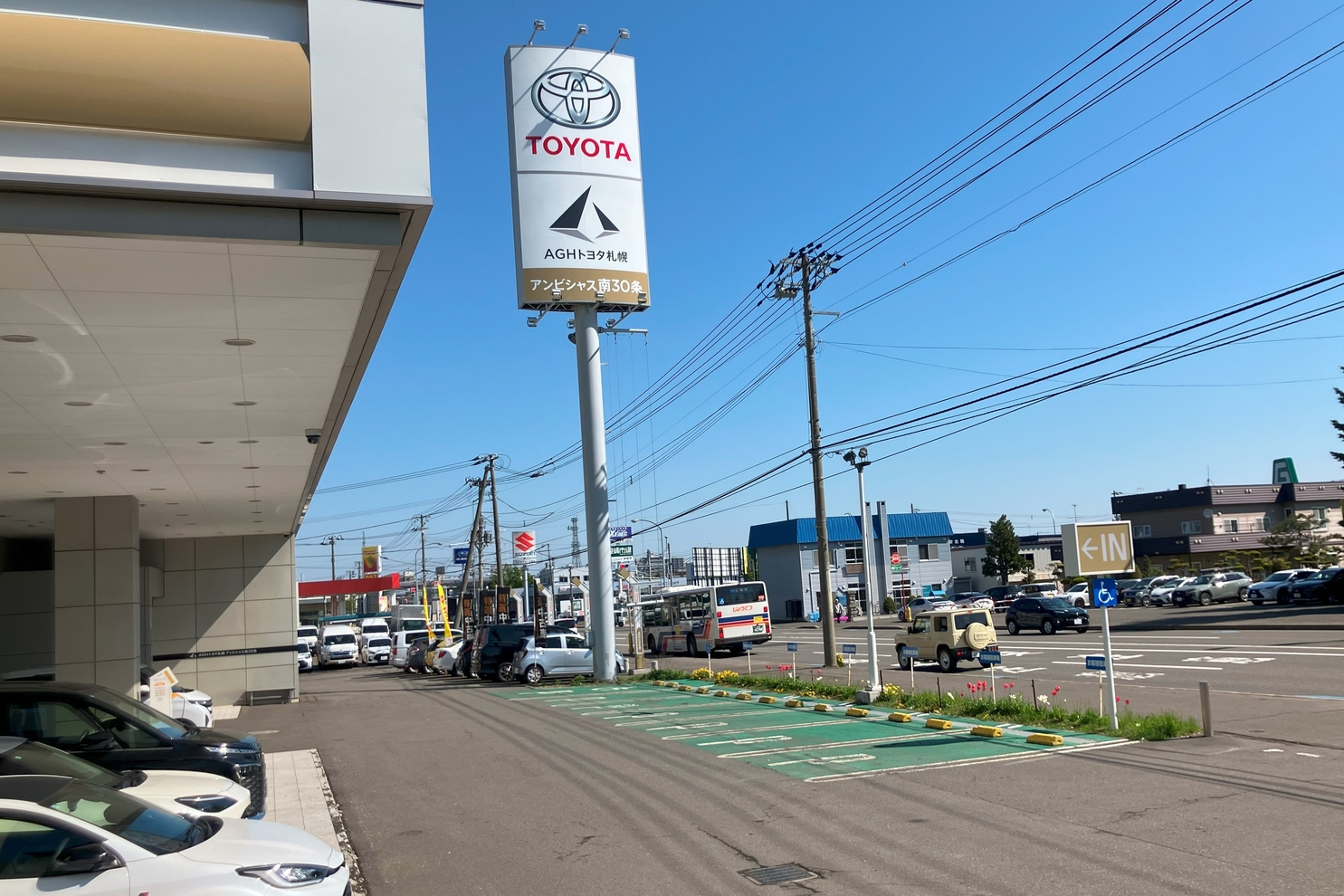 南30条-駐車場①