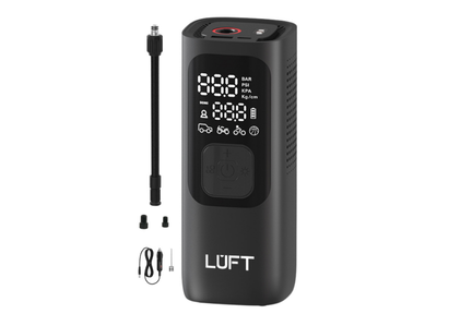 【かろりんクラブ 商品交換】LUFT 電動エアインフレーター コードレス空気入れ・自動停止